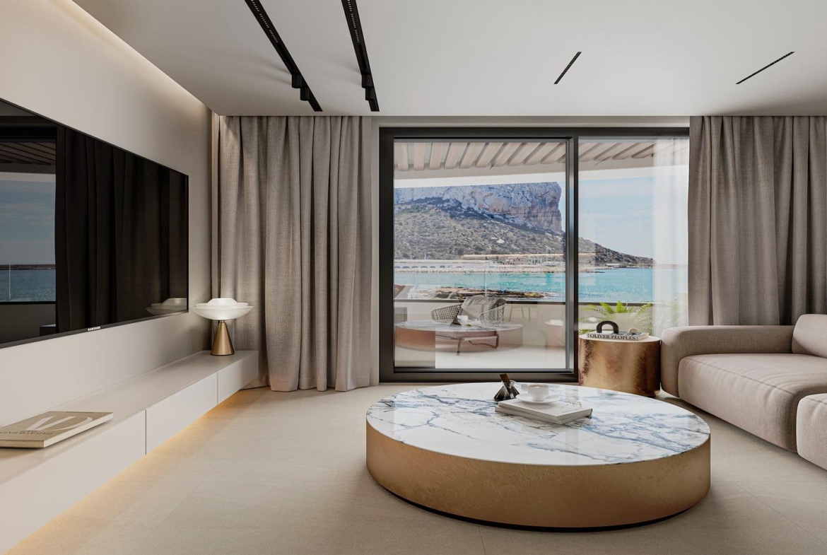 Luxury New Build Apartments for Sale in Calpe Near the Beach