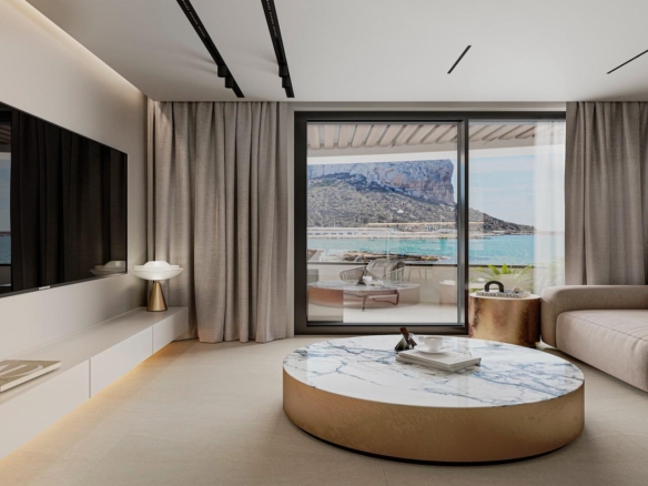 Luxury New Build Apartments for Sale in Calpe Near the Beach