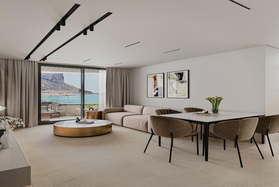 Luxury New Build Apartments for Sale in Calpe Near the Beach
