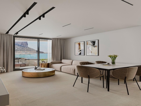 Luxury New Build Apartments for Sale in Calpe Near the Beach