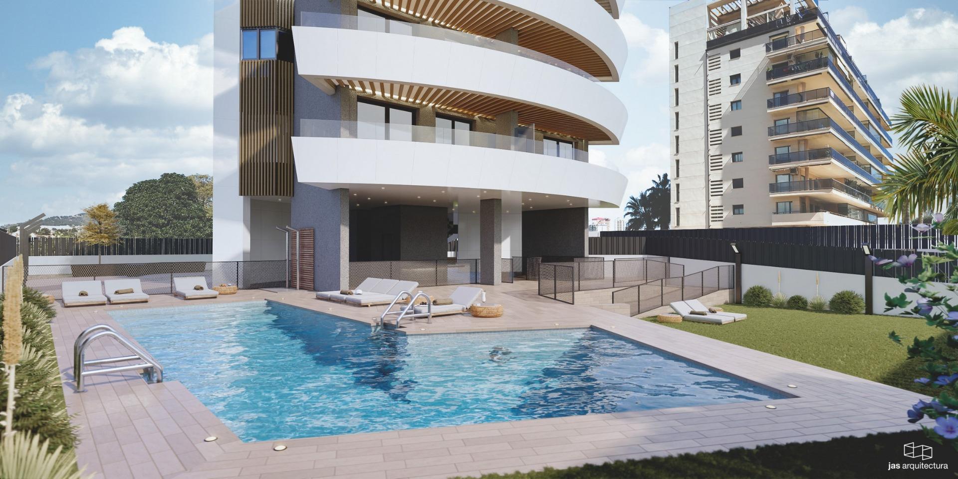 Luxury New Build Apartments for Sale in Calpe Near the Beach