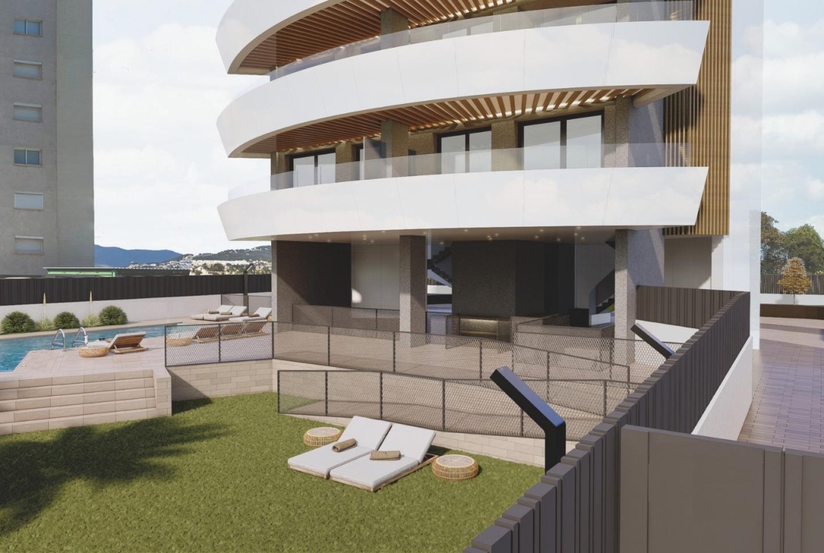 Luxury New Build Apartments for Sale in Calpe Near the Beach