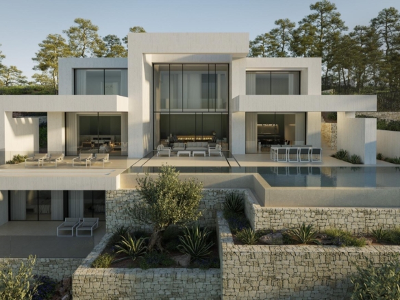 Luxury New Build Villa for Sale in Javea Near Granadella Beach with Sea Views