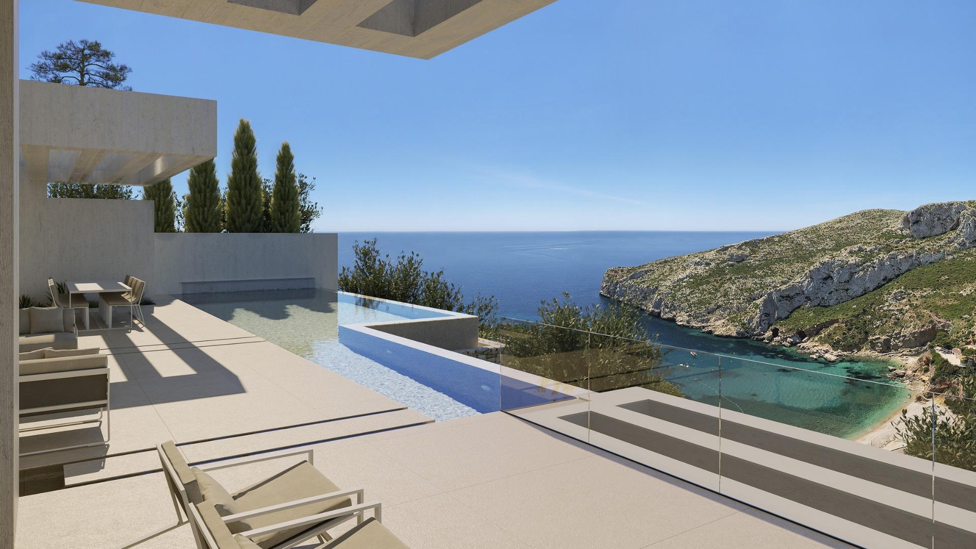 Luxury New Build Villa for Sale in Javea Near Granadella Beach with Sea Views
