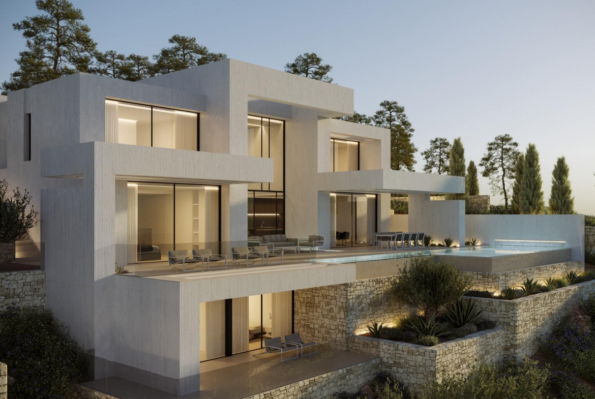 Luxury New Build Villa for Sale in Javea Near Granadella Beach with Sea Views
