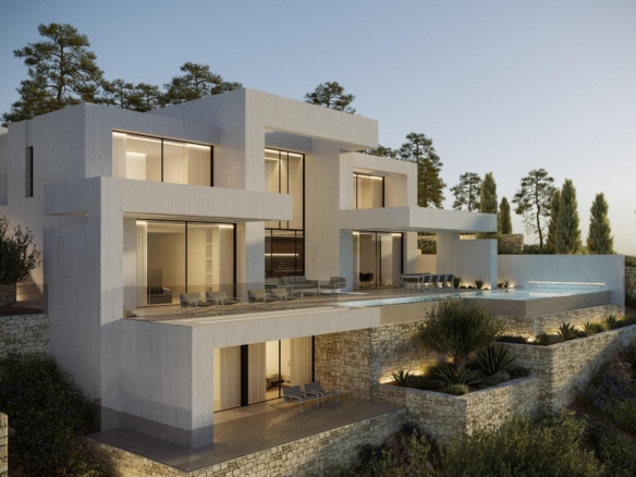 Luxury New Build Villa for Sale in Javea Near Granadella Beach with Sea Views