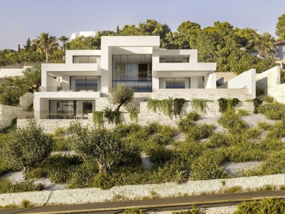 Luxury New Build Villa for Sale in Javea Near Granadella Beach with Sea Views