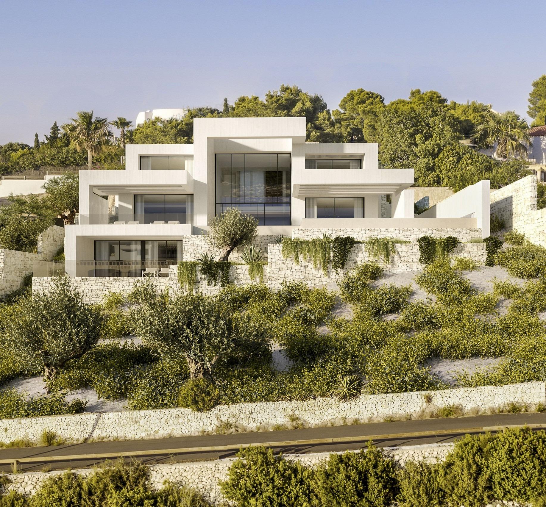 Luxury New Build Villa for Sale in Javea Near Granadella Beach with Sea Views