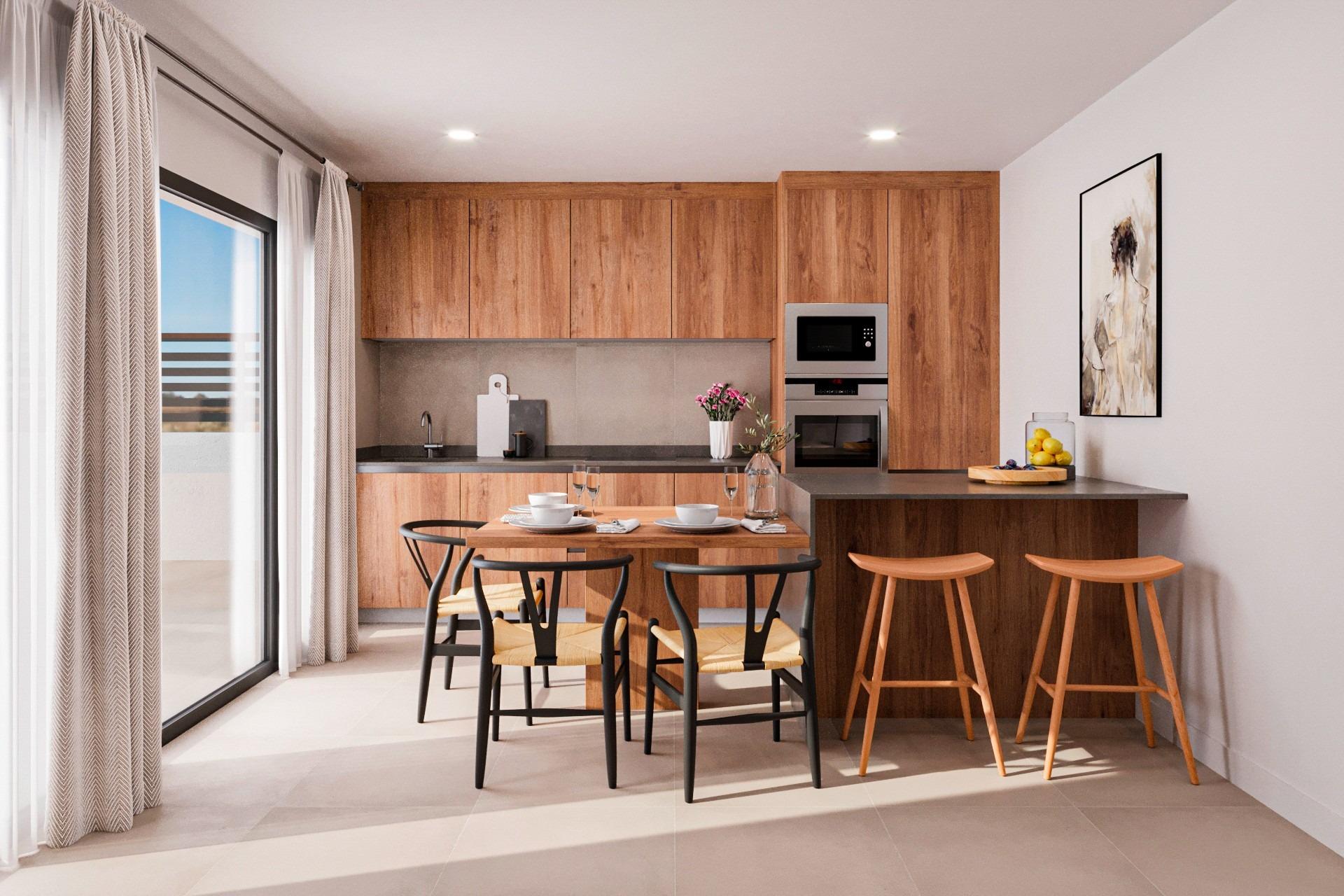 NEW-BUILD-BUNGALOWS-IN-FUENTE-ALAMO-MURCIA-2 New Build Ground Floor and Top Floor Apartments for Sale in Fuente Álamo, Murcia