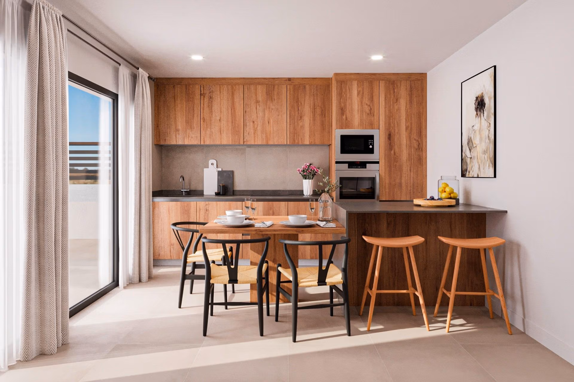 NEW-BUILD-BUNGALOWS-IN-FUENTE-ALAMO-MURCIA-2 New Build Ground Floor and Top Floor Apartments for Sale in Fuente Álamo, Murcia