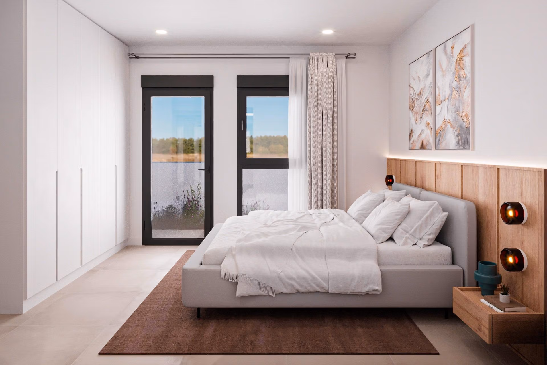 NEW-BUILD-BUNGALOWS-IN-FUENTE-ALAMO-MURCIA-5 New Build Ground Floor and Top Floor Apartments for Sale in Fuente Álamo, Murcia