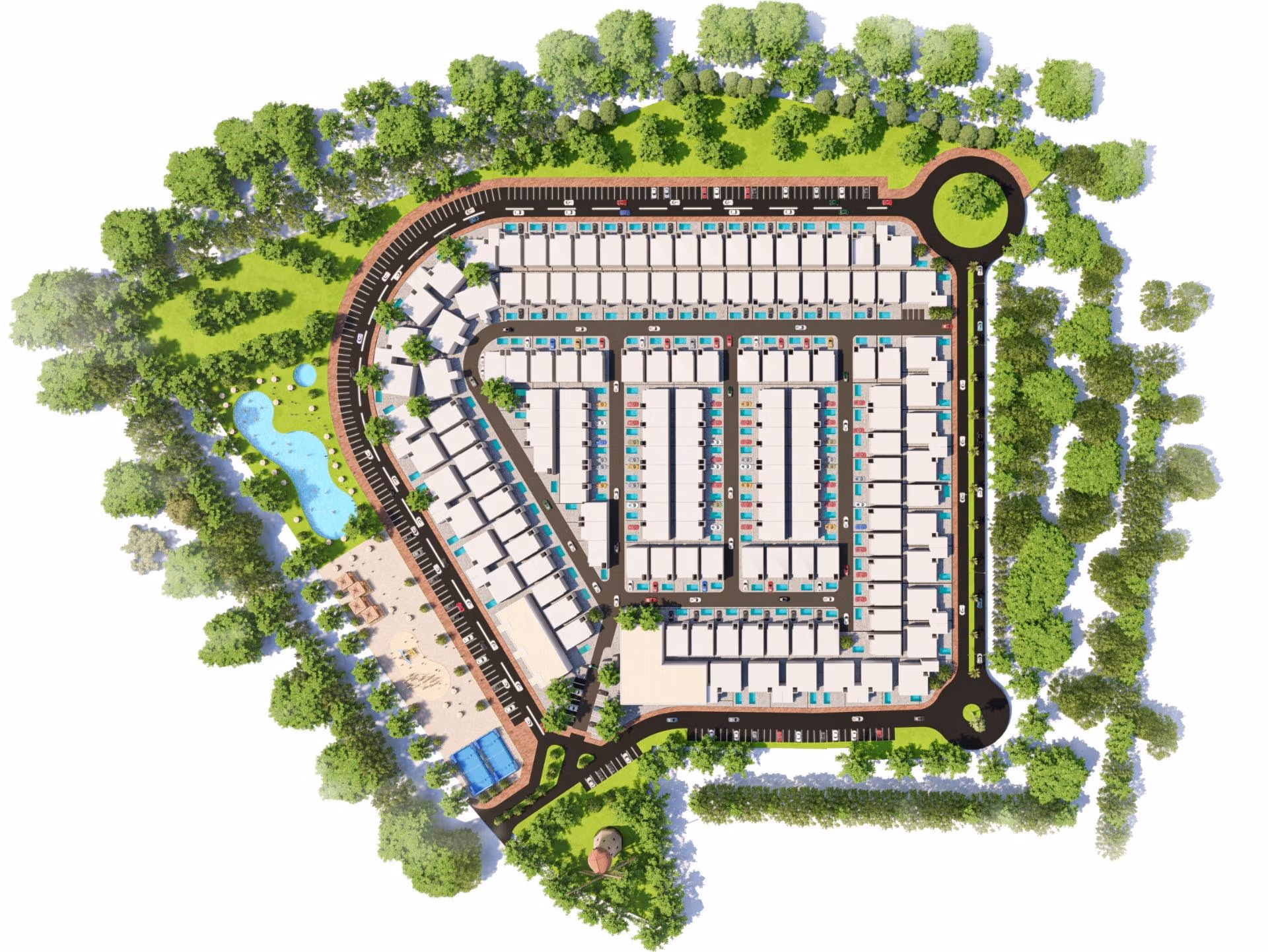 NEW-BUILD-BUNGALOWS-IN-FUENTE-ALAMO-MURCIA-8 New Build Ground Floor and Top Floor Apartments for Sale in Fuente Álamo, Murcia