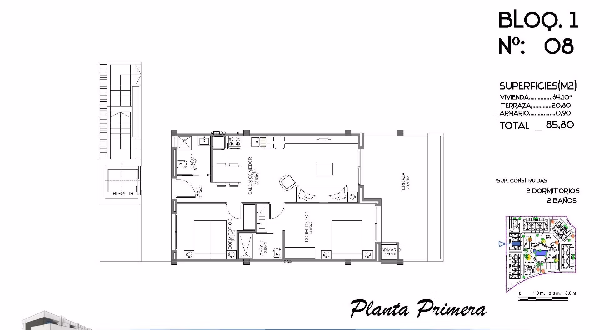 NEW-BUILD-RESIDENTIAL-COMPLEX-IN-EL-RASO-8 2-slaapkamer toeristische huurappartementen te koop in El Raso, Guardamar del Segura