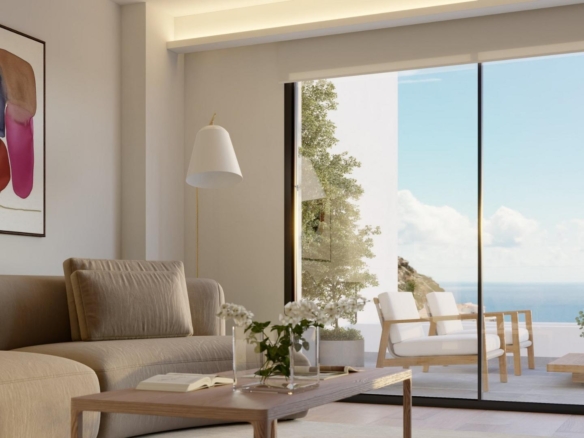 New Build Apartments for Sale in Cumbre del Sol with Sea Views and Excellent Communal Areas