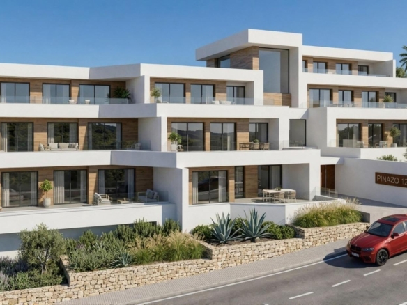 New Build Apartments for Sale in Cumbre del Sol with Sea Views and Excellent Communal Areas