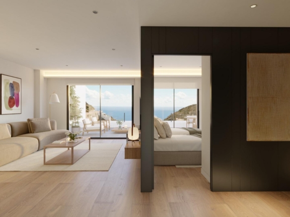 New Build Apartments for Sale in Cumbre del Sol with Sea Views and Excellent Communal Areas
