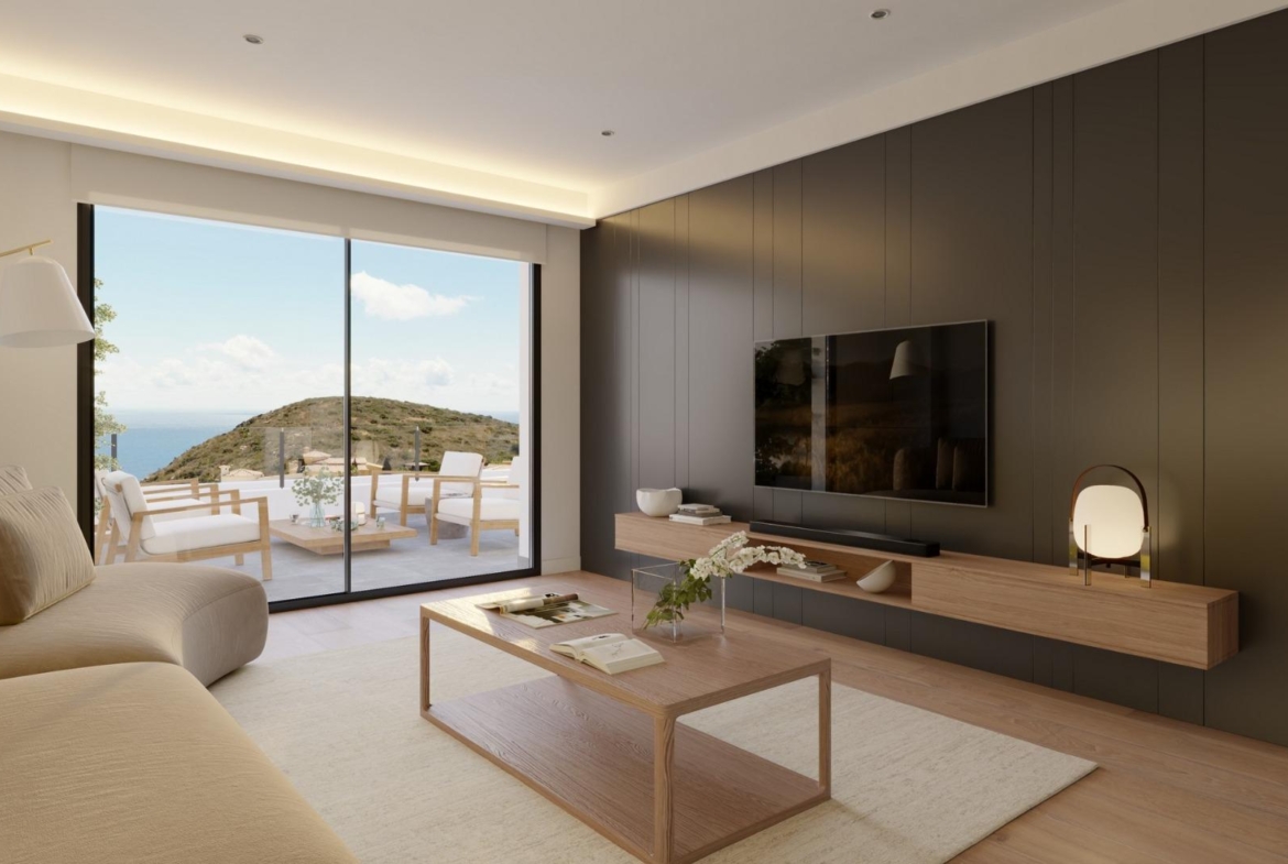 New Build Apartments for Sale in Cumbre del Sol with Sea Views and Excellent Communal Areas