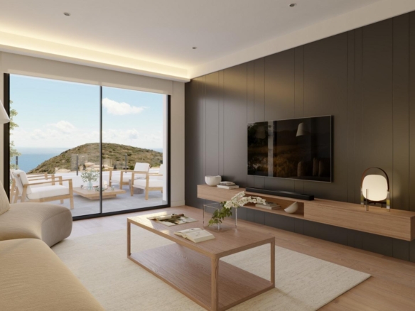 New Build Apartments for Sale in Cumbre del Sol with Sea Views and Excellent Communal Areas