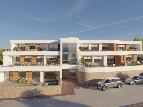 New Build Apartments for Sale in Cumbre del Sol with Sea Views and Excellent Communal Areas