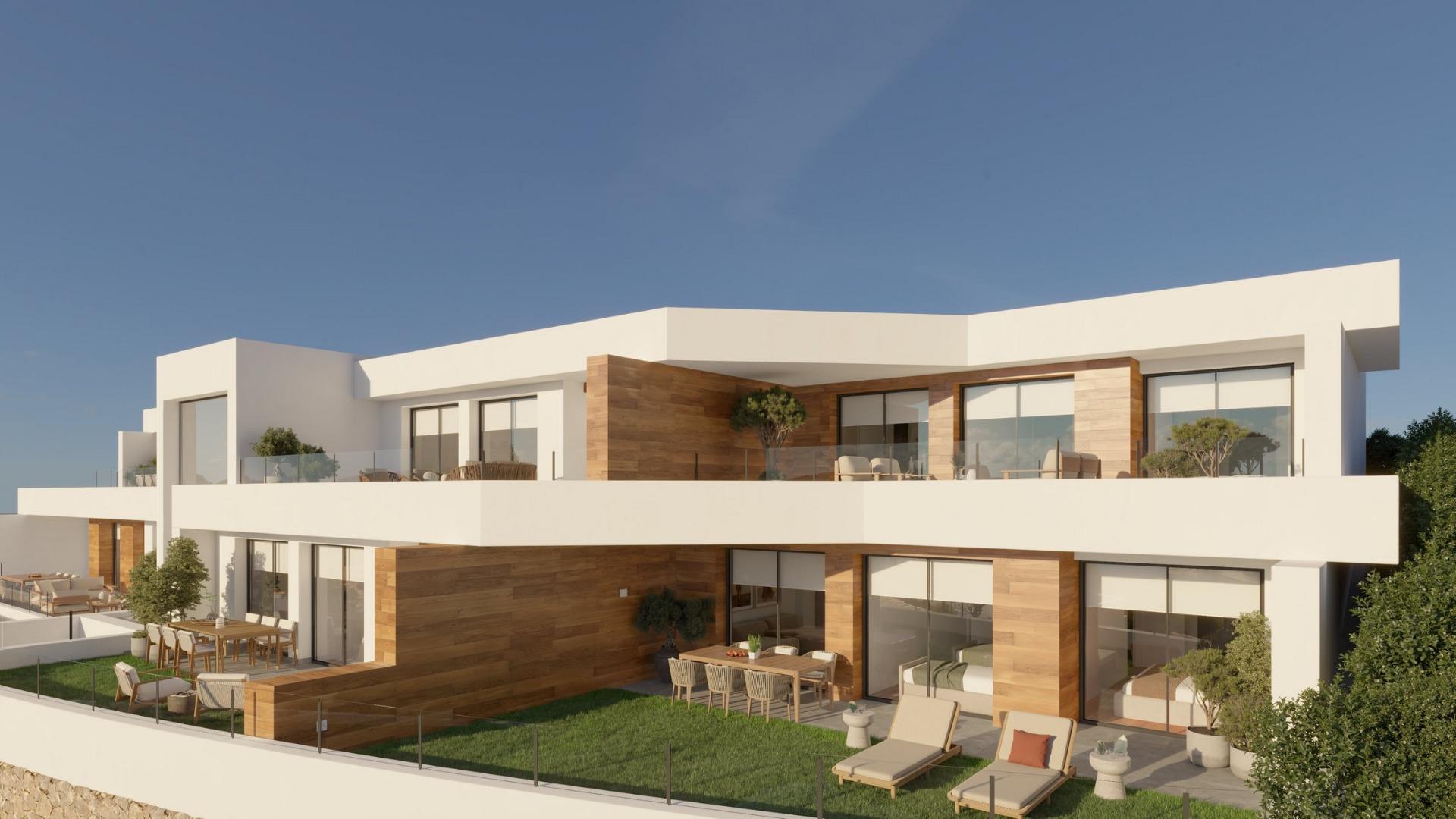 New Build Apartments for Sale in Cumbre del Sol with Sea Views and Excellent Communal Areas