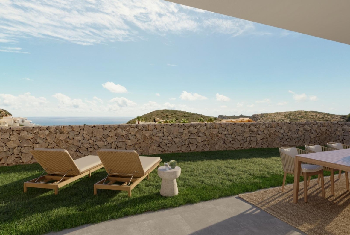 New Build Apartments for Sale in Cumbre del Sol with Sea Views and Excellent Communal Areas