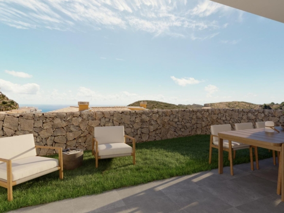 New Build Apartments for Sale in Cumbre del Sol with Sea Views and Excellent Communal Areas