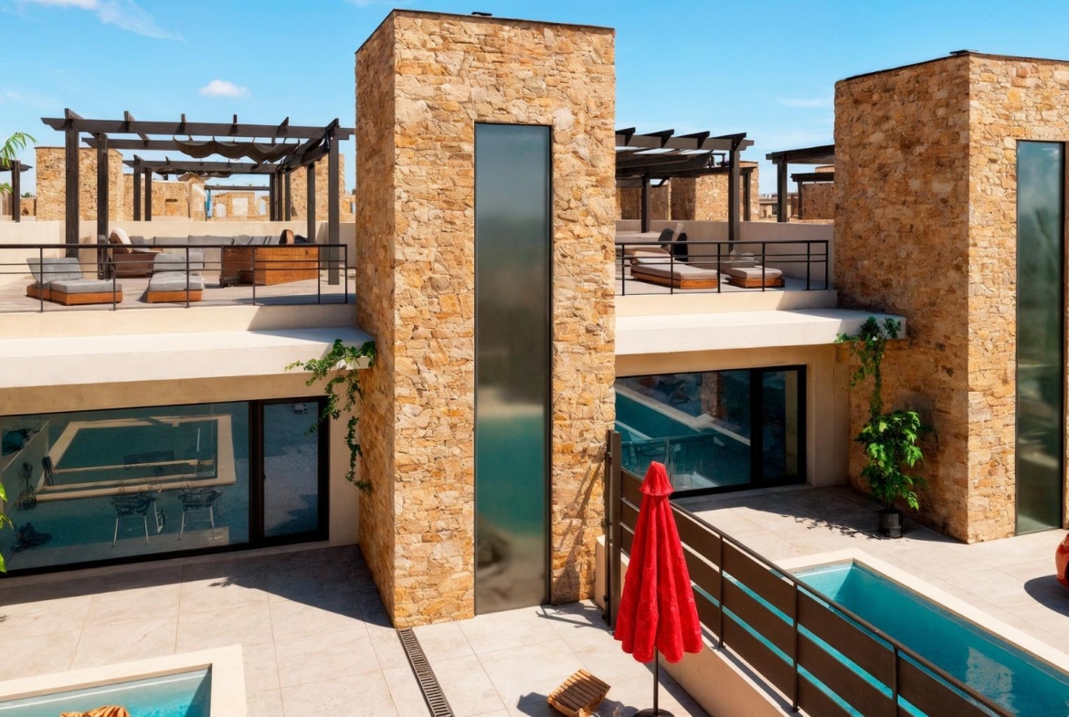 New Build 2 Bedroom Properties with Private Pool for Sale in Fuente Álamo, Murcia