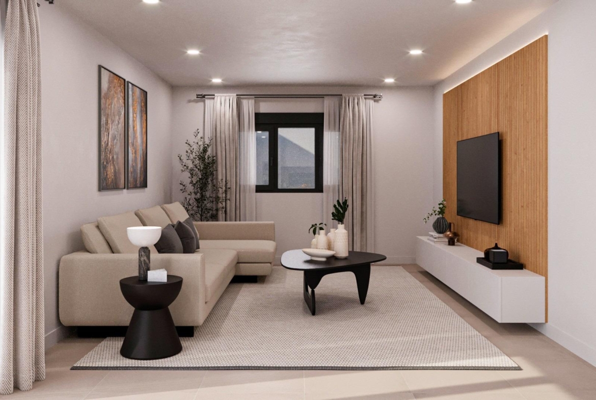 New Build 3 Bedroom Villa with Garage and Private Pool for Sale in Fuente Álamo, Murcia