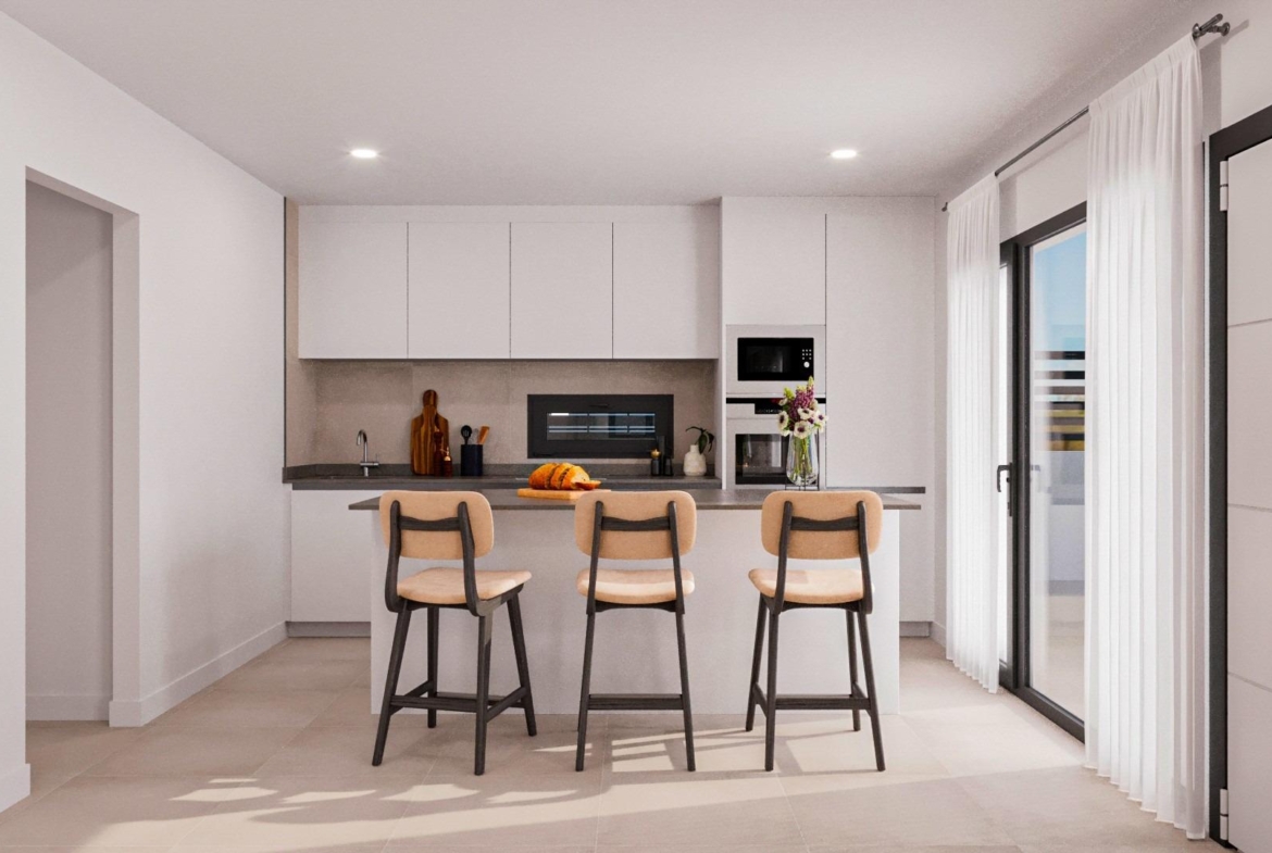 New Build 3 Bedroom Villa with Garage and Private Pool for Sale in Fuente Álamo, Murcia