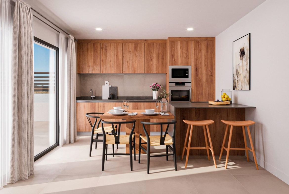 New Build 2 Bedroom Properties with Private Pool for Sale in Fuente Álamo, Murcia