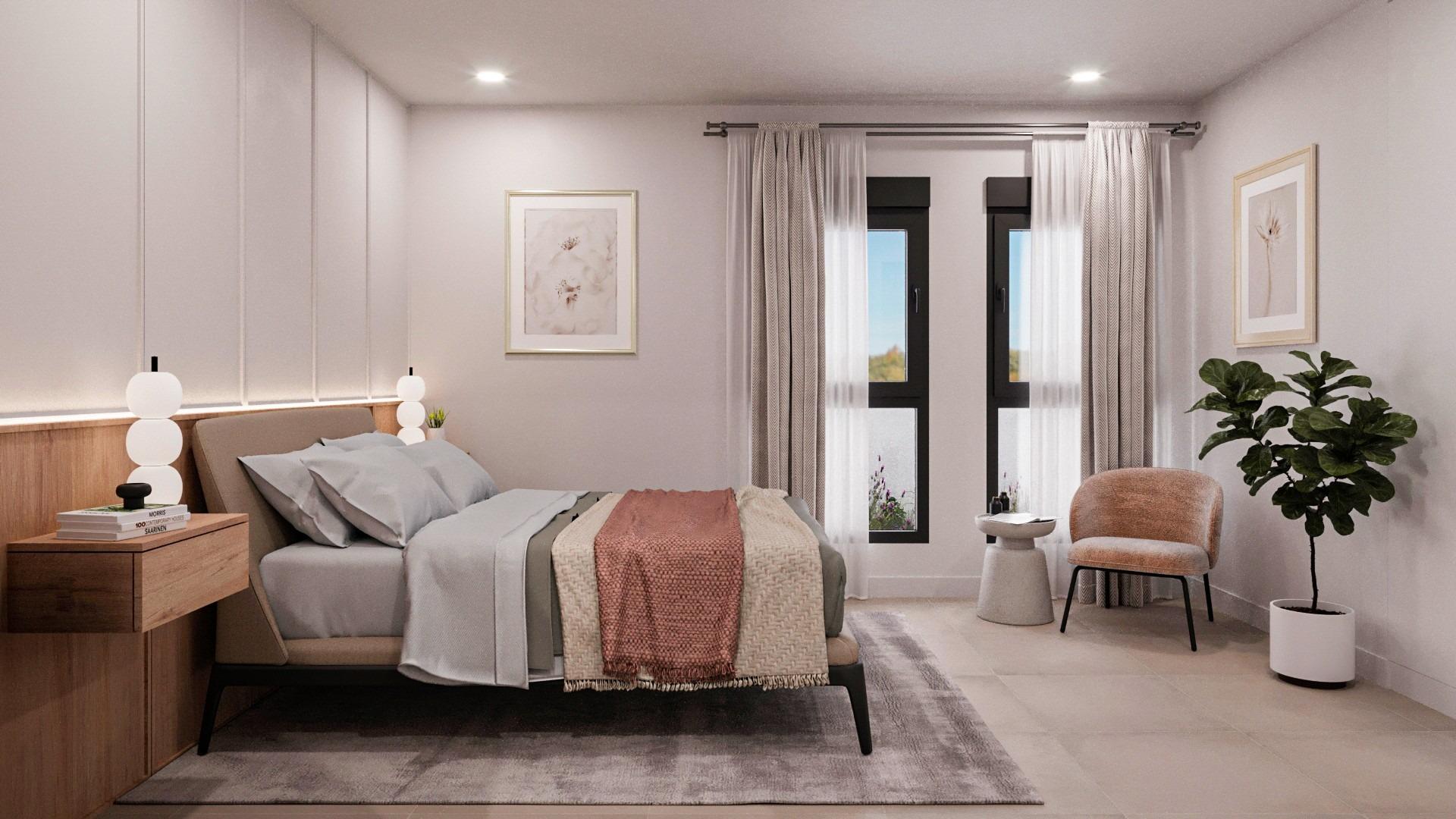 New Build 3 Bedroom Villa with Garage and Private Pool for Sale in Fuente Álamo, Murcia