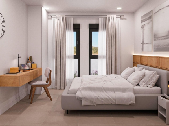 New Build 3 Bedroom Villa with Garage and Private Pool for Sale in Fuente Álamo, Murcia