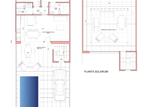 New Build 2 Bedroom Properties with Private Pool for Sale in Fuente Álamo, Murcia