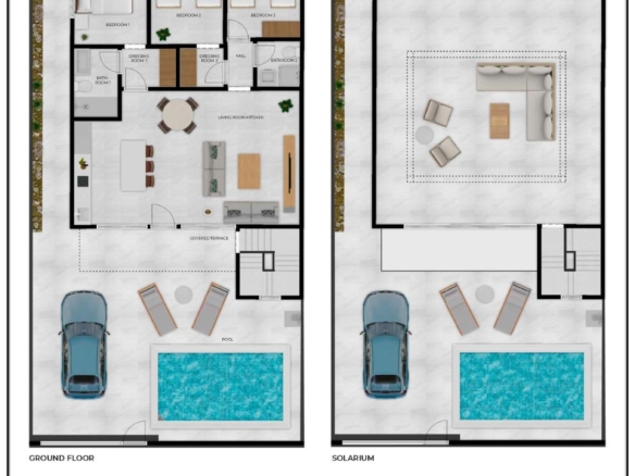 New Build 3 Bedroom Villa with Private Pool for Sale in Fuente Álamo, Murcia