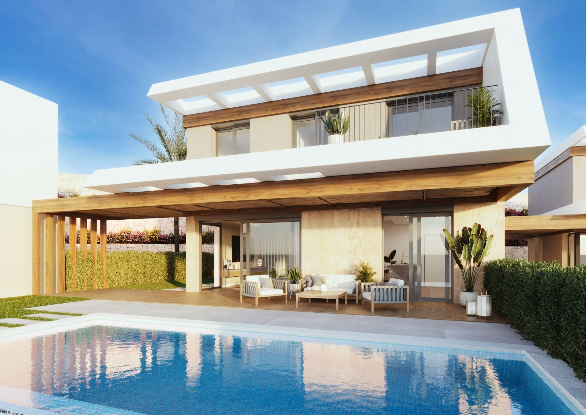 NEW-BUILD-VILLAS-IN-POLOP-13 New Build 4 bedroom Villa with Private Pool and Sea Views for sale in Polop, Costa Blanca North