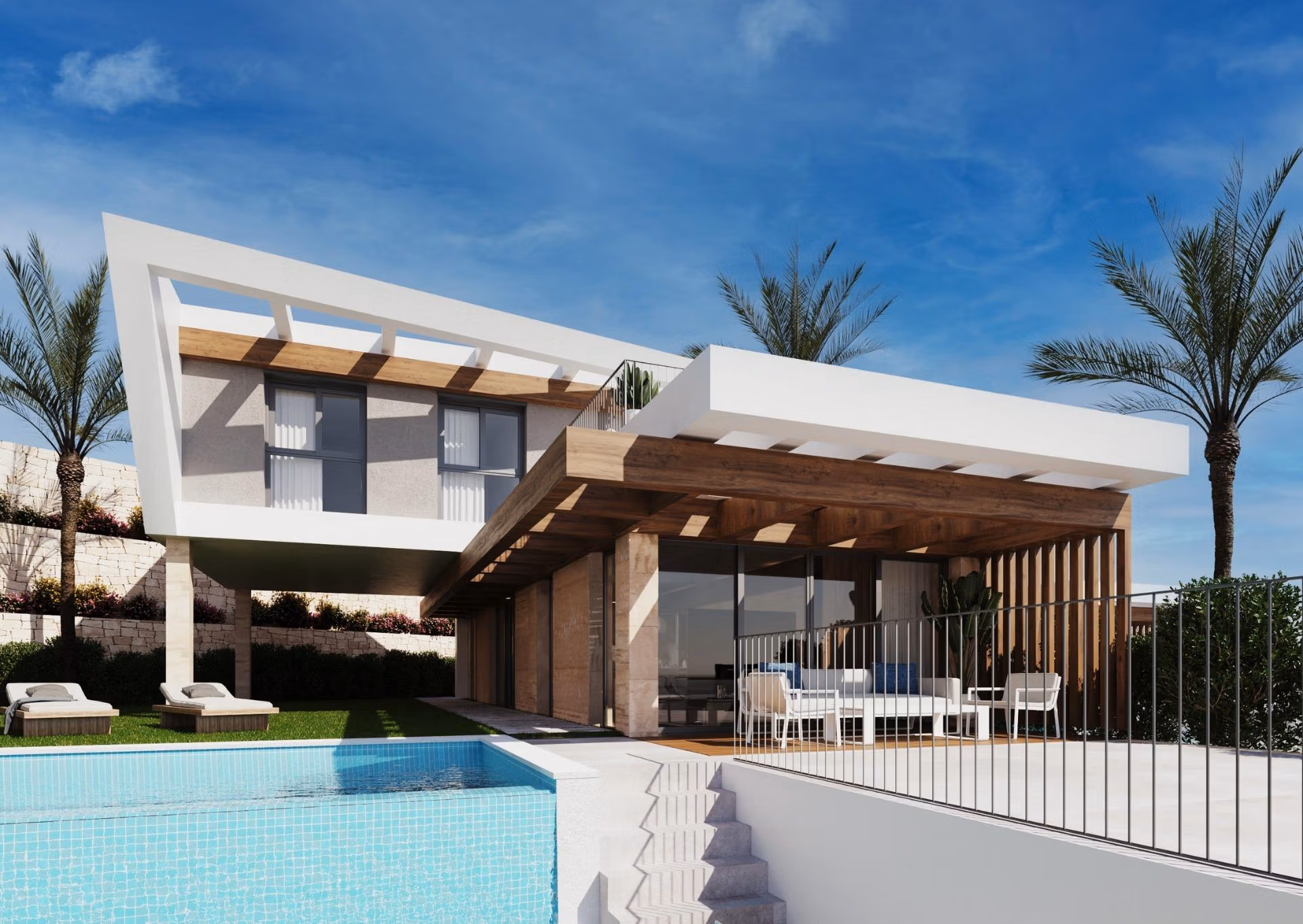 NEW-BUILD-VILLAS-IN-POLOP-14 New Build 4 bedroom Villa with Private Pool and Sea Views for sale in Polop, Costa Blanca North