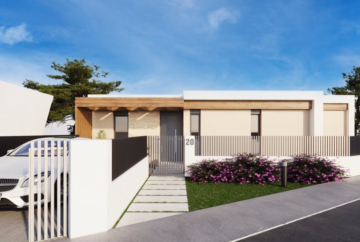 New Build Single Storey Villas with Private Pool for sale in Polop, Costa Blanca North