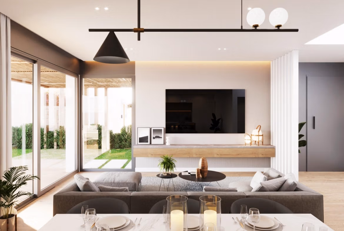 New Build Single Storey Villas with Private Pool for sale in Polop, Costa Blanca North