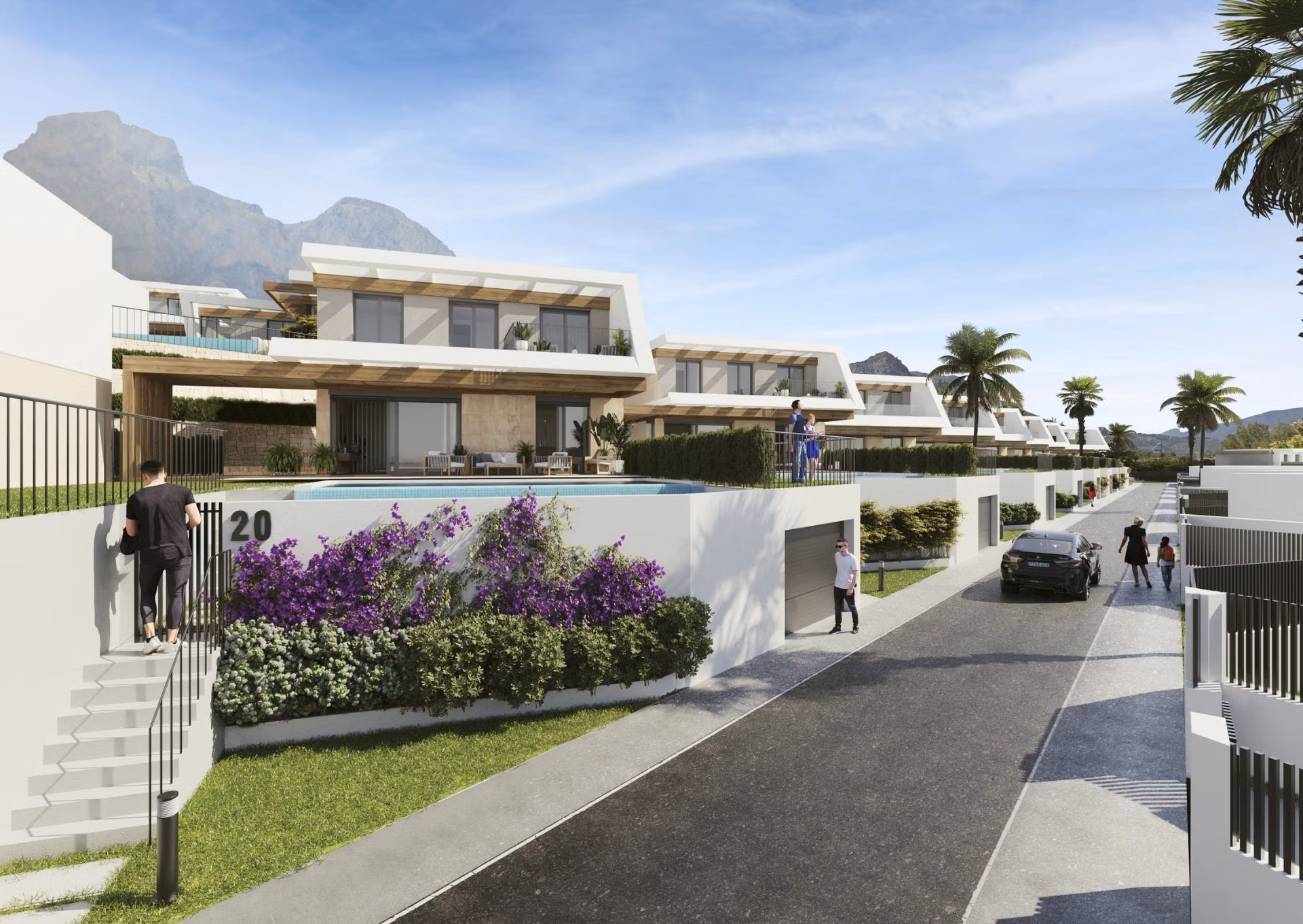 NEW-BUILD-VILLAS-IN-POLOP-26 New Build 4 bedroom Villa with Private Pool and Sea Views for sale in Polop, Costa Blanca North