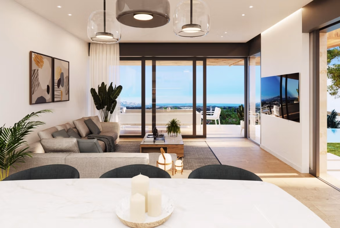 New Build Single Storey Villas with Private Pool for sale in Polop, Costa Blanca North