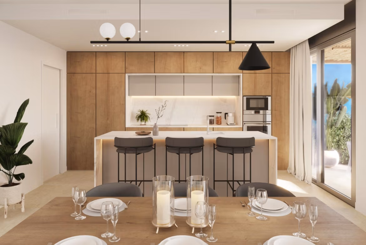 New Build Single Storey Villas with Private Pool for sale in Polop, Costa Blanca North