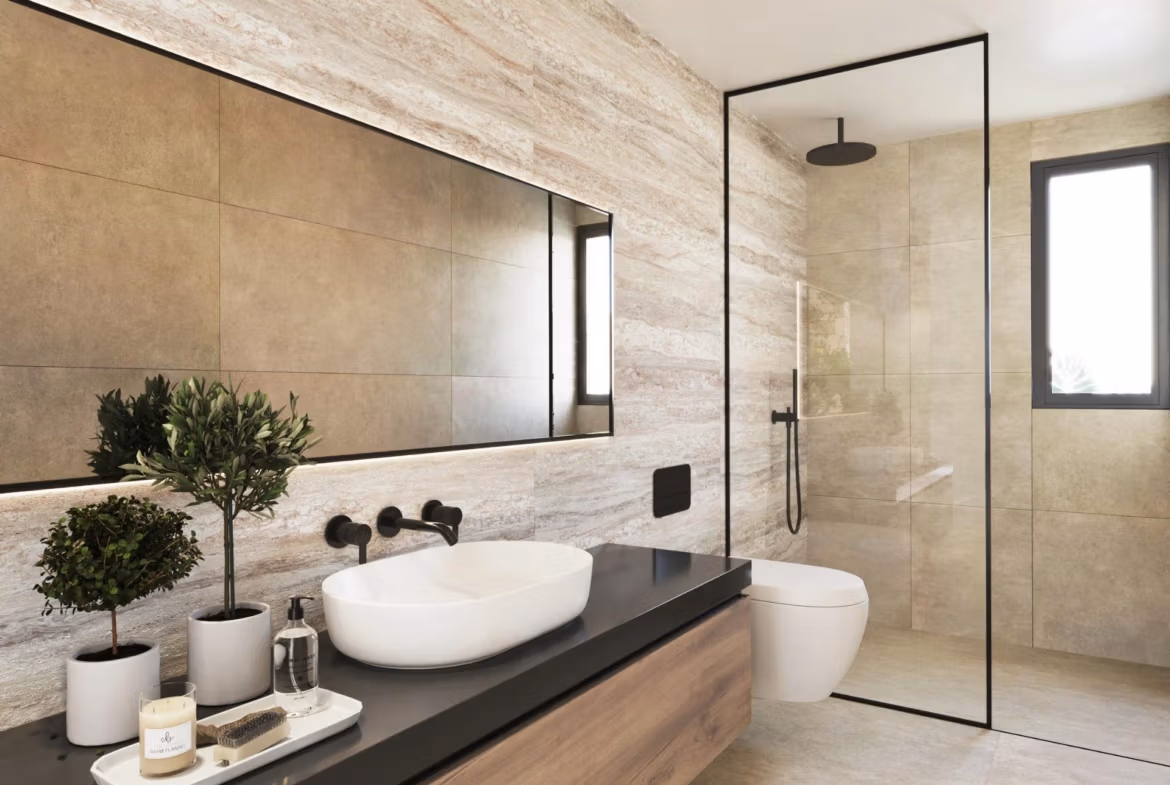 New Build Single Storey Villas with Private Pool for sale in Polop, Costa Blanca North