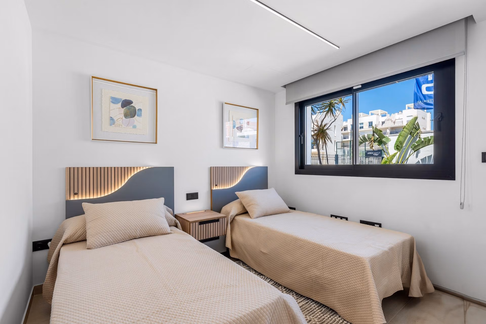 New-Build-Tourist-Licensed-Apartments-with-Lagoon-Views-in-El-Raso-Guardamar-del-Segura-29 2 slaapkamers toeristenappartement op de bovenste verdieping met privé zonnestudio te koop in El Raso