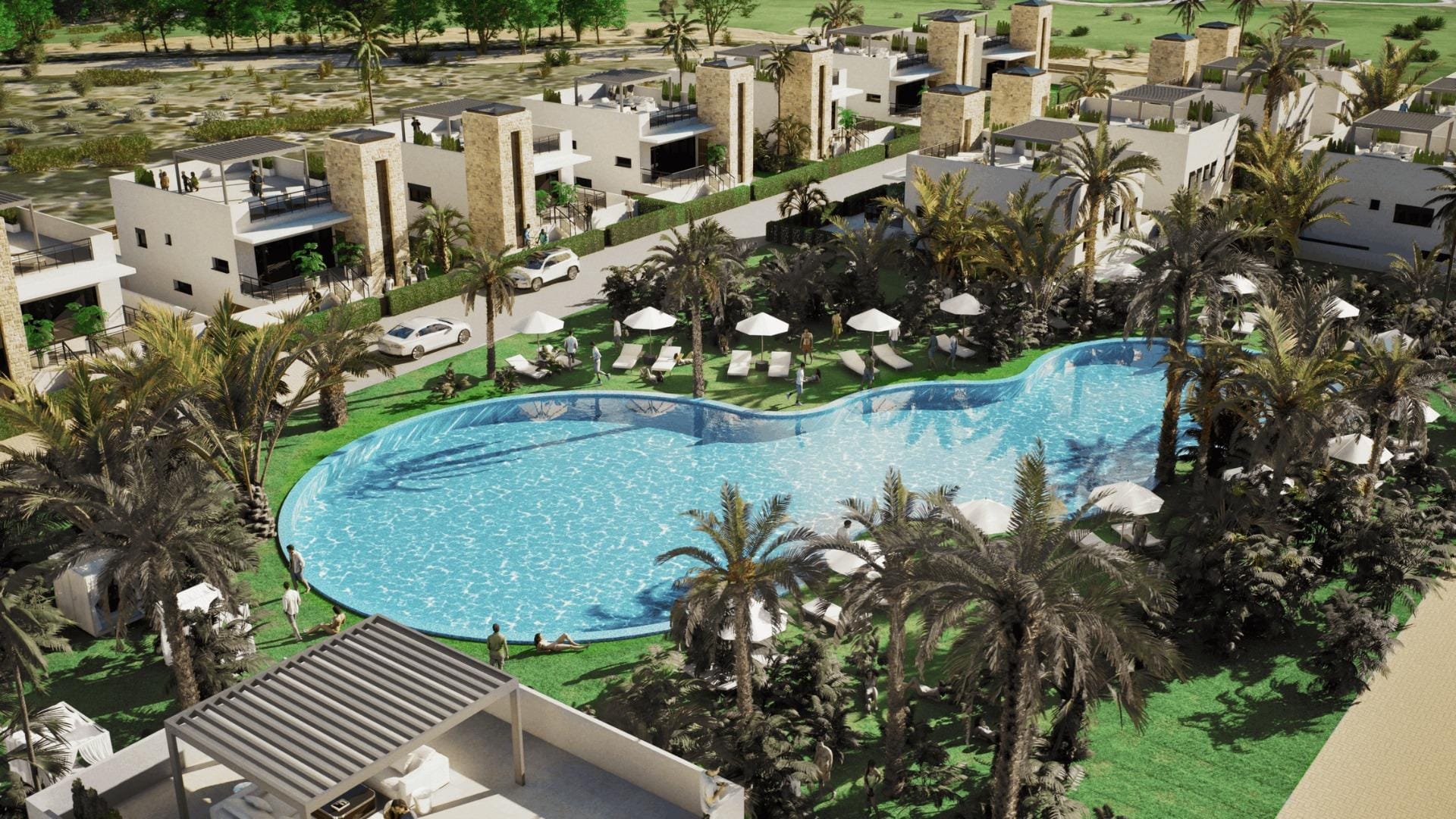 New-Build-Villas-in-Camposol-Golf-Mazarron-Murcia-with-Private-Solarium-and-Basement-3 Modern New Build 3 Bedroom Villa with Solarium and Basement for Sale in Camposol Golf, Mazarrón