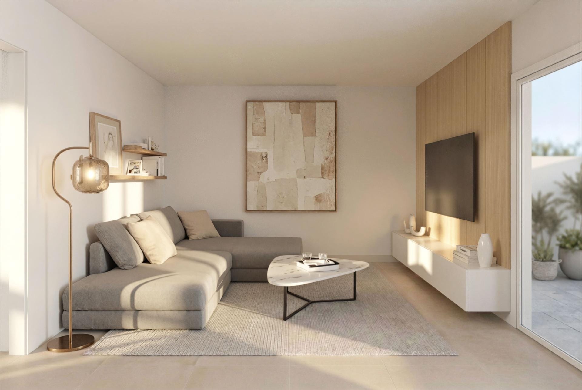 Charming New Build 2 Bedroom Villa with Solarium and Basement for Sale in Camposol Golf, Mazarrón
