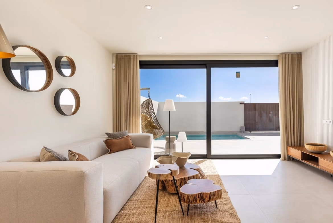New Build 3 Bedroom Villas with Private Pool for Sale Near La Serena Golf, Los Alcázares