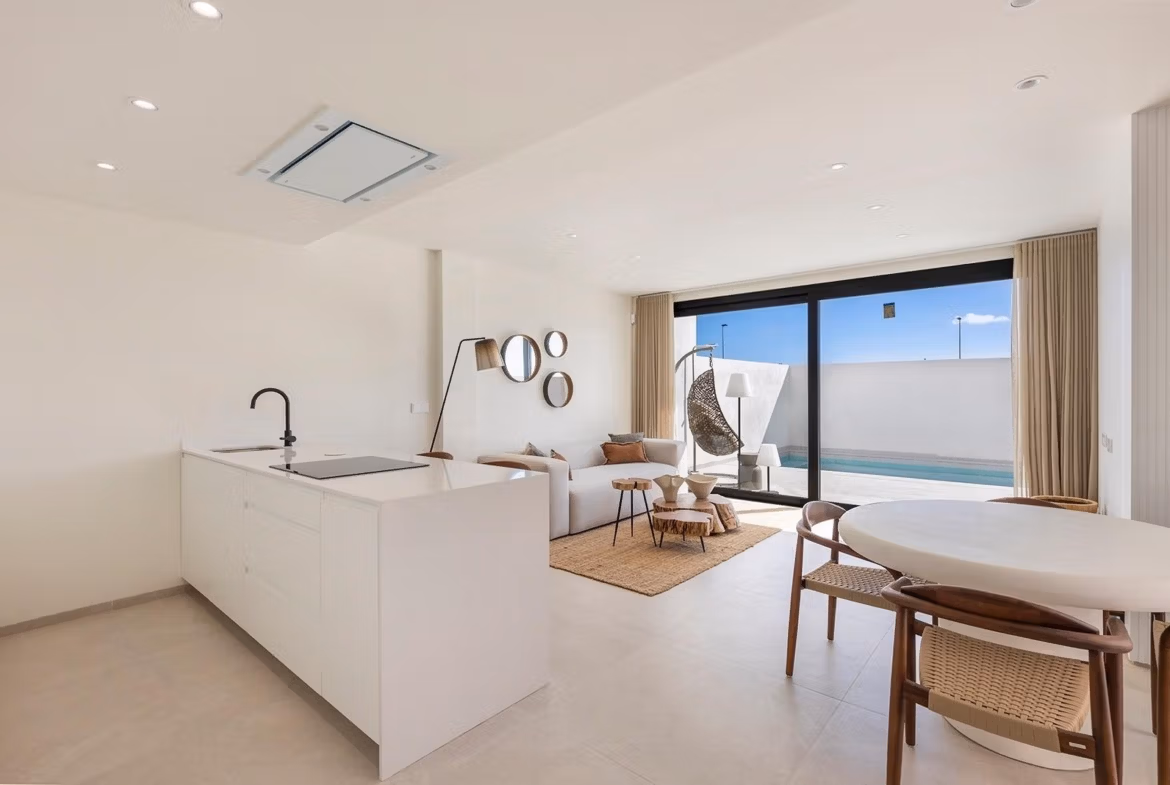 New Build 3 Bedroom Villas with Private Pool for Sale Near La Serena Golf, Los Alcázares