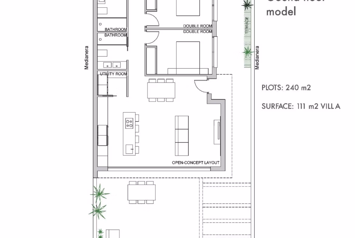 New Build 3 Bedroom Single Level Villas for Sale Near La Serena Golf, Los Alcazares