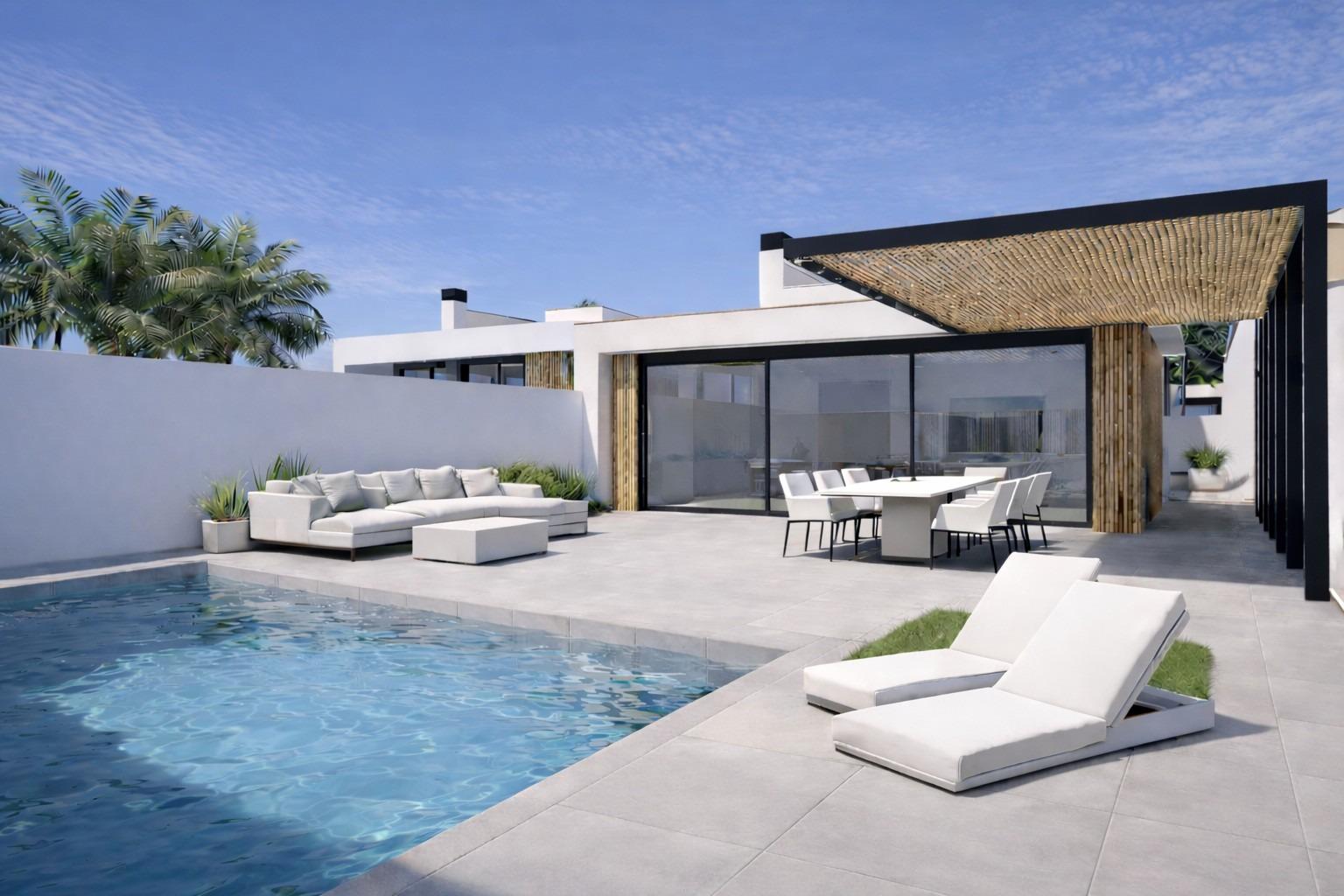 New-Build-Villas-with-Private-Pool-Near-La-Serena-Golf-in-Los-Alcazares-23