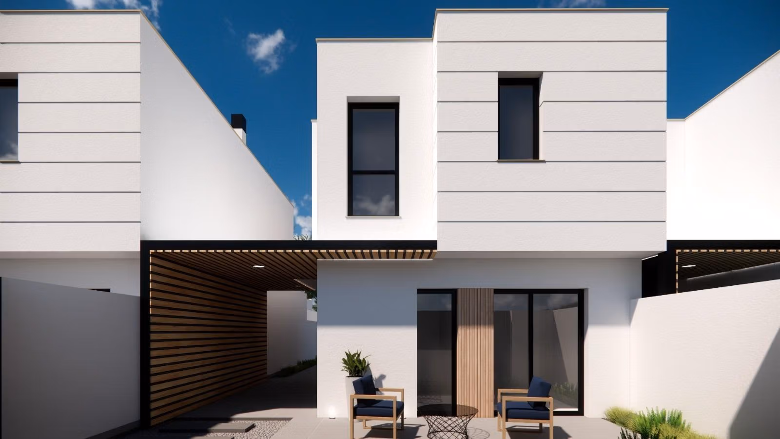 New Build 3 Bedroom Villas with Private Pool for Sale Near La Serena Golf, Los Alcázares